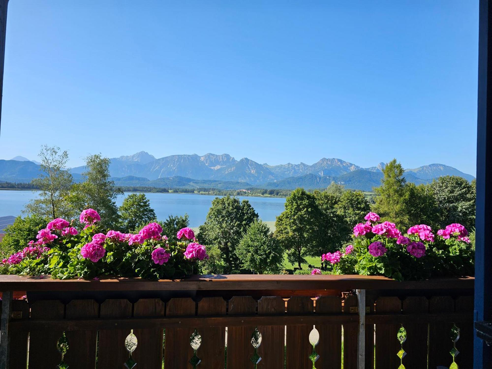 Landhaus Amberg Hopfen Am See // Hopfensee // Fuessen Eksteriør billede