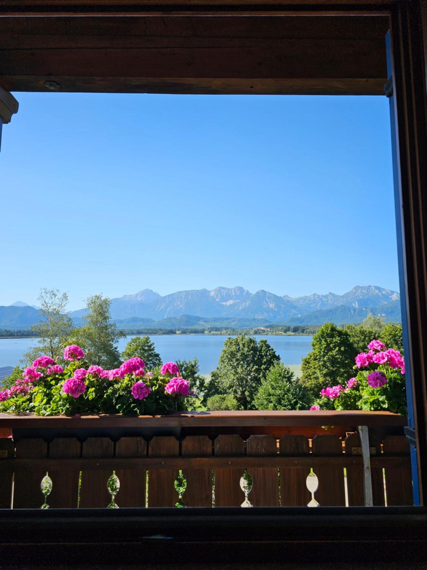 Landhaus Amberg Hopfen Am See // Hopfensee // Fuessen Eksteriør billede